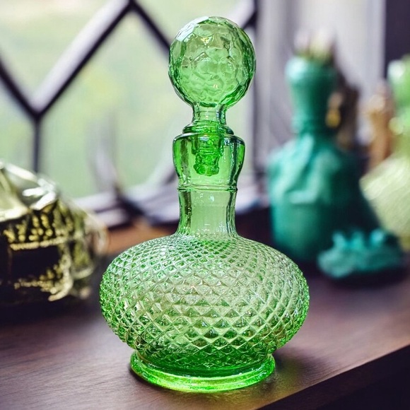 Empoli Genie Bottle Decanter & Stopper - Picture 1 of 11